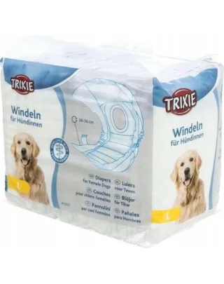 TRIXIE Scutece pentru câini 12 buc. L