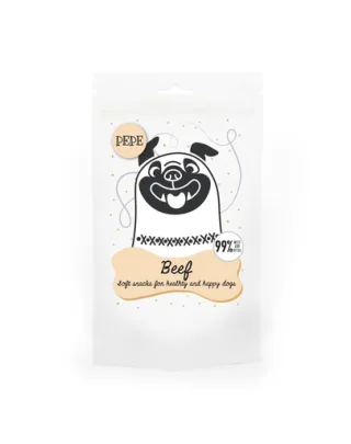EGR PEPE Mini Chunkies Beef 80 g delicatese din carne de vită