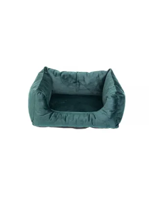 FERA Glamour pat pentru caini, verde M 55x65x25 cm