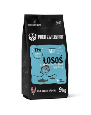 PAKA ZWIERZAKA Seven’th Heaven Salmon &amp; baltic fish Adult 9 kg Hrana caini, cu somon si peste baltic