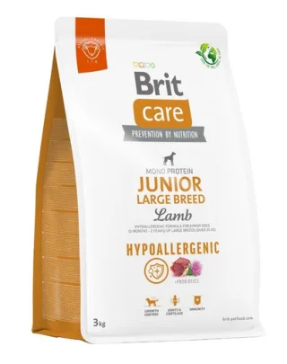 BRIT Care Hypoallergenic Junior Large Breed 3 kg Hana pentru catei de talie mare