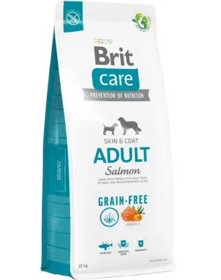 BRIT Care Grain-free Adult Sac hrana uscata caini, cu somon 12 kg