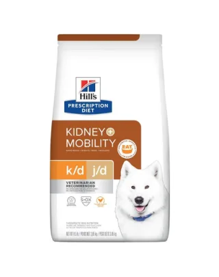 HILL'S Prescription Diet k/d + Mobility 12 kg hrana uscata pentru caini
