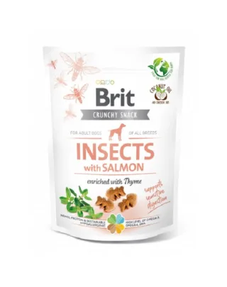 BRIT Care Dog Functional Snack Insect Recompense pentru caini, cu insecte 200 g