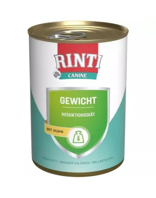 RINTI Canine Weight chicken 400 g controlul greutatii cainilor, cu pui
