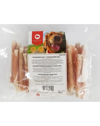 MACED Recompense pentru caini, cu pui 500g
