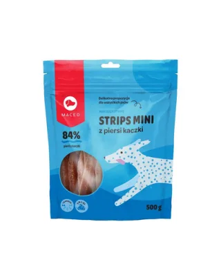 MACED Recompense pentru caini adulti, fasii de rata 500 g