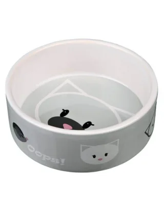 TRIXIE Bol ceramic pentru pisici Mimi, 0,3 L/12 cm