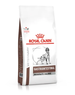 ROYAL CANIN VET Diet Dog Gastro Intestinal Moderate Calorie 2 kg hrana dietetica pentru caini adulti cu tulburari cronice ale sistemului digestiv