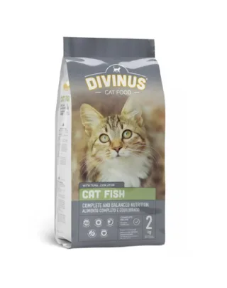 DIVINUS Fish Hrana uscata pisici adulte, cu peste 2kg