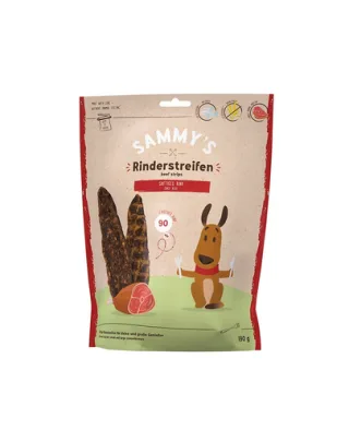 BOSCH SAMMY’S Beef Strips de vita, recompensa caine 190 g