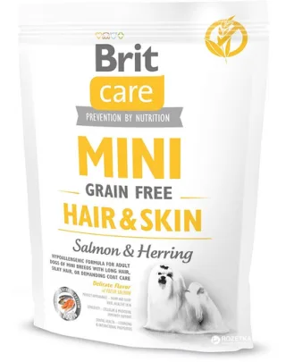 BRIT Care Mini Grain Free Hair&amp;Skin 400g