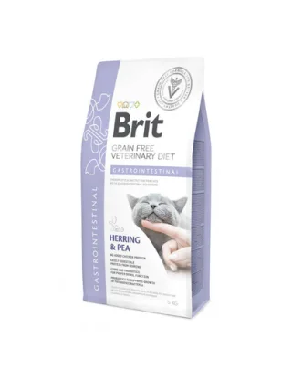 BRIT Veterinary Diets Cat Gastrointestinal Dieta veterinara pentru pisici adulte cu probleme gastrointestinale 5 kg