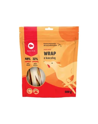 MACED Chips Recompense caine, batoane cu rata 500 g