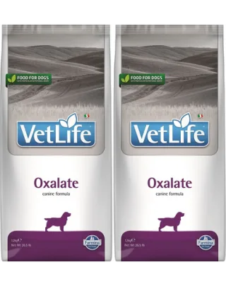 FARMINA Vet Life Dog Oxalate 2x12 kg hrana caini cu probleme renale si ale tractului urinar