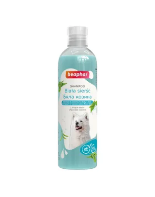 BEAPHAR Shampoo White Dod 250 ml sampon pentru caini cu blana alba