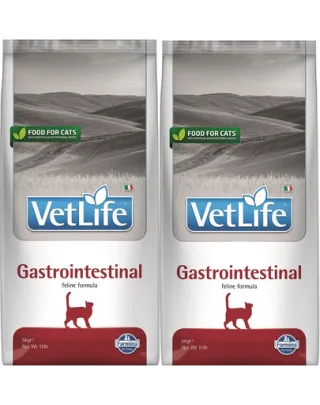 FARMINA Vet Life Cat Gastrointestinal 2x5 kg hrana pisici cu afectiuni digestive