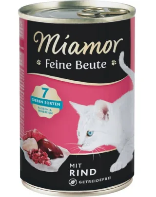 MIAMOR Feine Beute Beef Hrana umeda pentru pisica, cu vita 400g