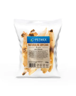 PETMEX Urechi iepure pentru caine 100 g