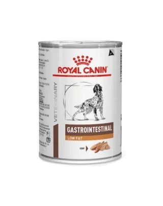 ROYAL CANIN Veterinary Gastrointestinal Low Fat 420 g pate pentru caini cu afectiuni gastrointestinale