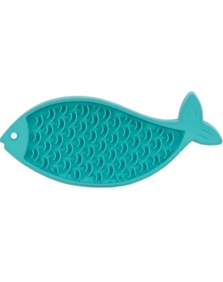 TRIXIE Covoras hranire lenta pisici Lick'n'Snack 28 cm forma peste