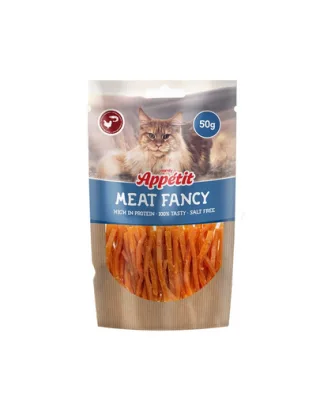 COMFY Appetit Meat Fancy Recompense pisici, fasii cu pui si creveti 50 g
