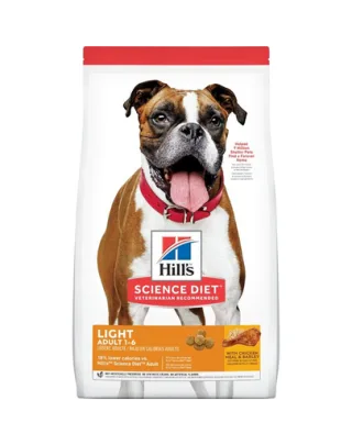 HILL'S Science Plan Adult Light Medium hrană uscată, light pentru câini de talie medie 14 kg