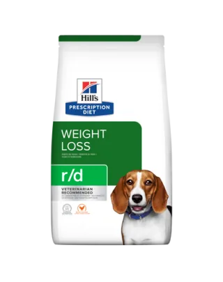 HILL'S Prescription Diet r/d Canine Weight Reduction hrana uscata pentru caini supraponderali 10 kg