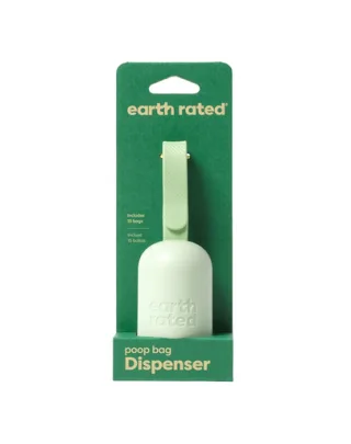 EARTH RATED Etui + pungi fara parfum pentru inlaturare excremente 15 buc.