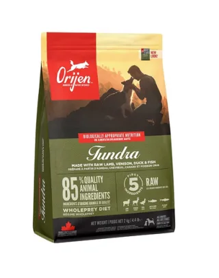 ORIJEN Tundra Dog 2 kg hrana caini de toate varstele