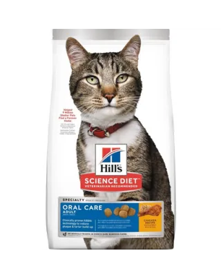 HILL'S Science Plan Cat Adult Oral Care cu pui 7 kg