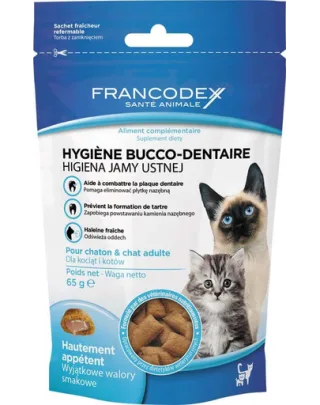 FRANCODEX Recompensă pentru pisoi și pisici - Hygiene Jamy oral 65 g