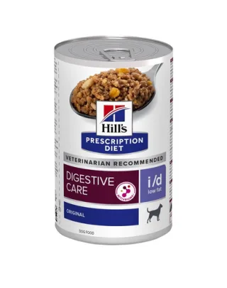 HILL'S Prescription Diet Canine i/d Low Fat conserva 360 g hrana caini cu probleme de stomac
