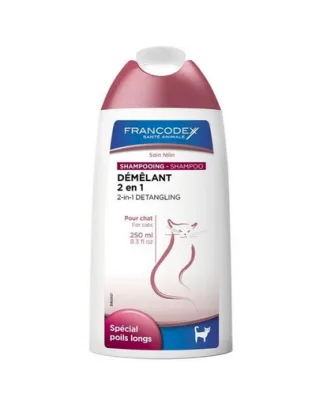 FRANCODEX Șampon 2in1 pentru pisici 250 ml