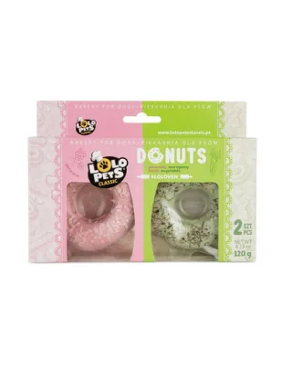 LOLO PETS Gogosi pentru caini cu aroma de fructe si legume 2 buc. 120 g