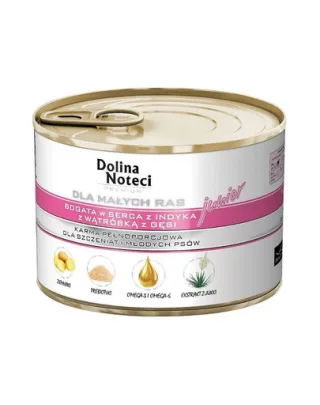 DOLINA NOTECI Premium Junior cu curcan și gâscă, pentru pui de talie mică 185g