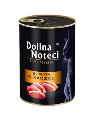DOLINA NOTECI Premium Bogată în rață - pentru pisici adulte 400 g
