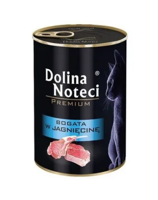 DOLINA NOTECI Premium Bogată în miel - pentru pisici adulte 400 g