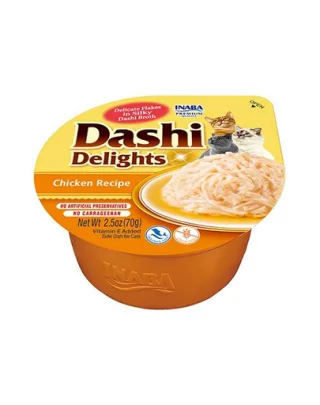 INABA Cat Dashi Delights hrana pisica, pui 70 g