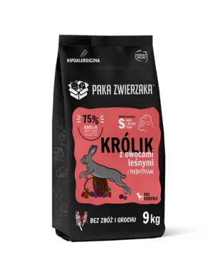 PAKA ZWIERZAKA Seventh Heaven Hrana uscata caini talie mica, cu iepure si fructe de padure 9kg