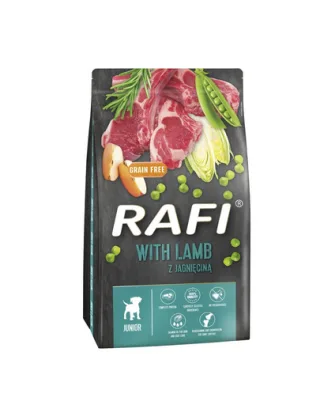 RAFI Junior hrana uscata pentru caini junior, cu miel 10kg