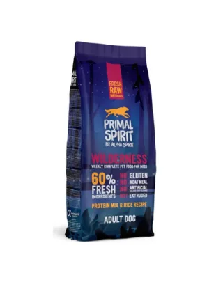 PRIMAL SPIRIT Wilderness Hrana moale pentru caini, cu carne de porc 12 kg