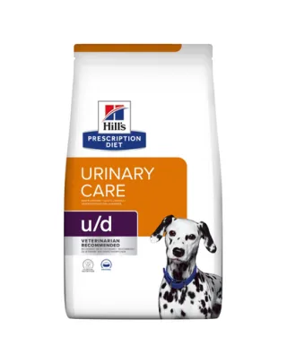 HILL'S Prescription Diet Canine u/d Urinary Care hrana dietetica pentru caini cu afectiuni ale tractului urinar 4 kg