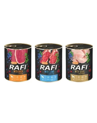 DOLINA NOTECI RAFI Conserve pentru caini, mix sortimente 36x400g
