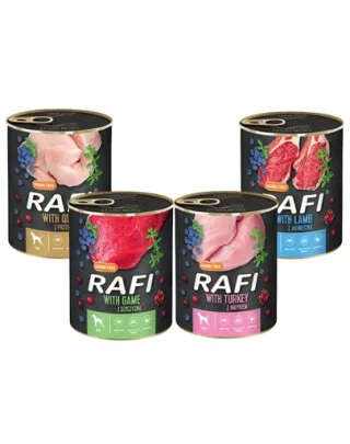 DOLINA NOTECI Rafi Premium Mix Conserve caini, mix arome 32x800g