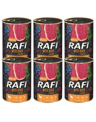 DOLINA NOTECI RAFI Hrana umeda caini adulti, cu rata 6x800 g