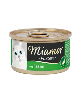 MIAMOR Pastete Pheasant 85g conserva pate pisica, cu fazan