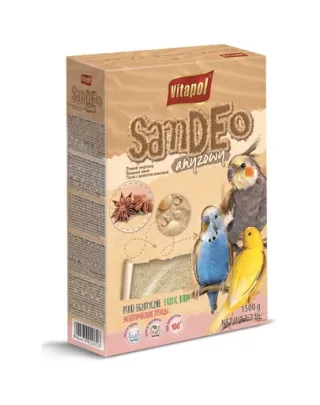 Nisip pentru păsări cu aromă de anason și scoici de stridii VITAPOL 1,5 kg
