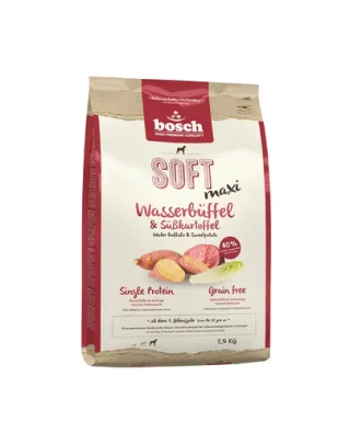 BOSCH Soft Maxi Hrana uscata pentru caini cu alergii si sistem digestiv sensibil, 2,5 kg