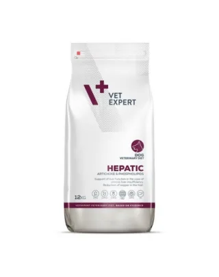 VET EXPERT Veterinary Diet Dog Hepatic 12 kg hrana veterinara caini cu insuficienta hepatica
